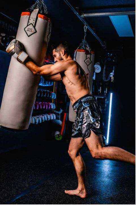 Boxhandschuhe Nahaufnahme
